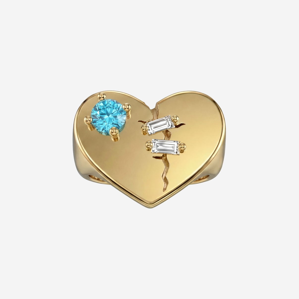 Healed Heart Signet Ring